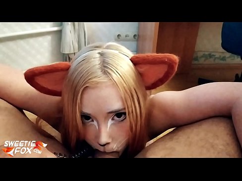 ❤️ Kitsune engole a piça e o esperma na boca Sexo superior em nós ﹏